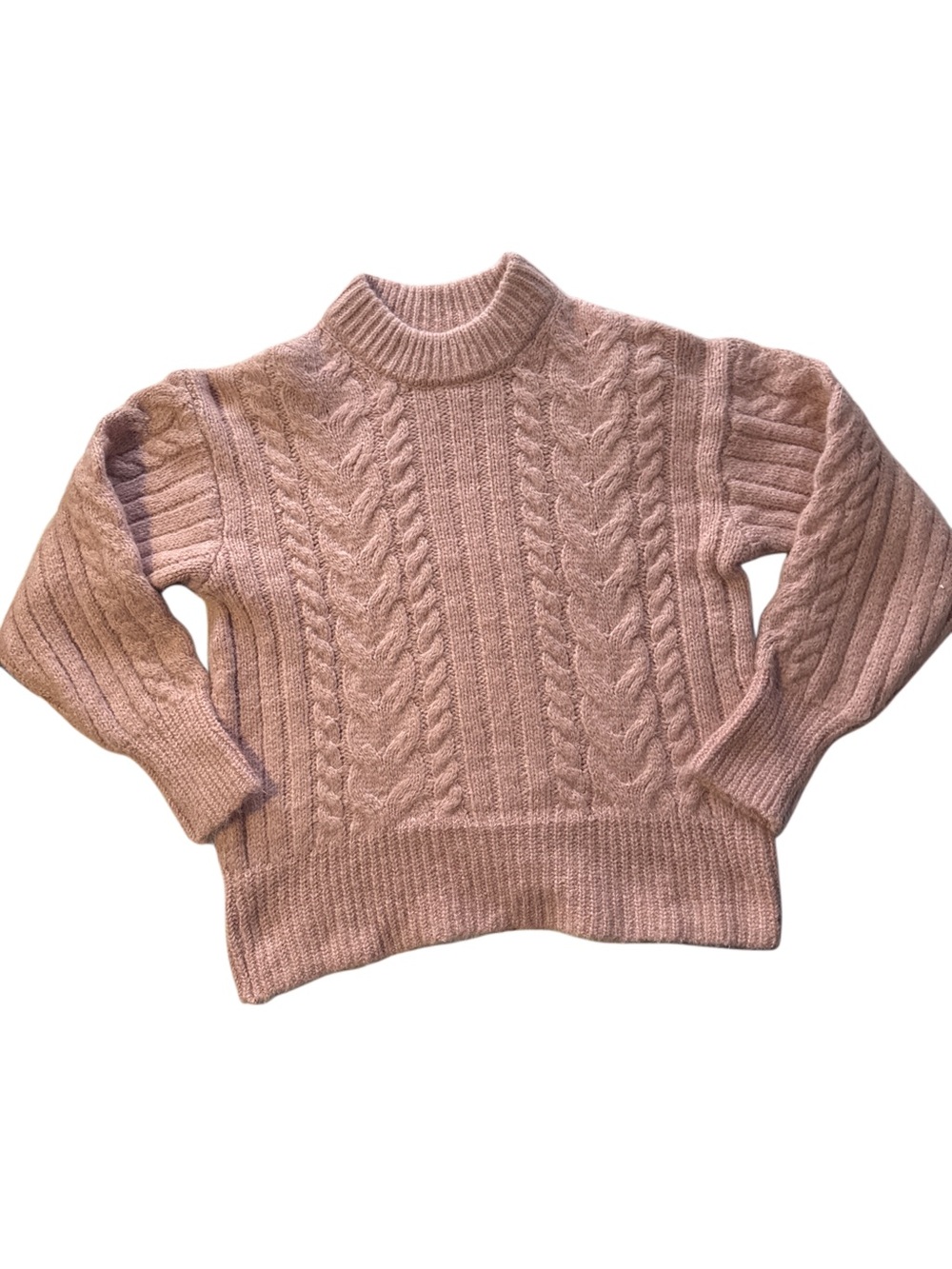 NWT! Women’s A New Day Cable Knit Sweater - Pink, large